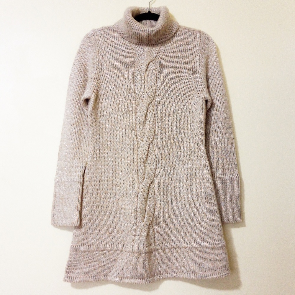 International Concepts Petite Long Sparkly Sweater